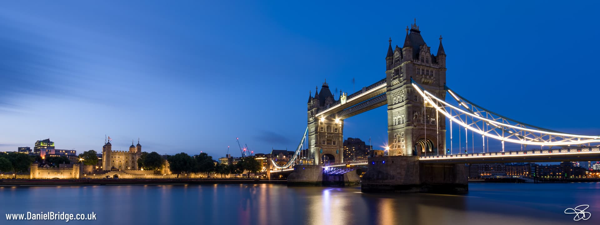 Tower Bridge, London, during the Blue Hour
